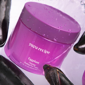 Papa Recipe Eggplant Clearing Peeling Pad Toner 255ml / 70ea