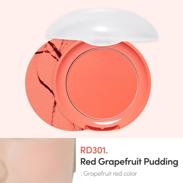 Etude House Lovely Cookie Blusher 4g RD301 Red Grapefruit Pudding etude-house-lovely-cookie-blusher-4g-rd301-red-grapefruit-pudding