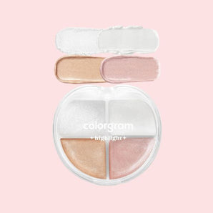 Colorgram Tintin Dory Highlighter Palette 02 Cream Balm