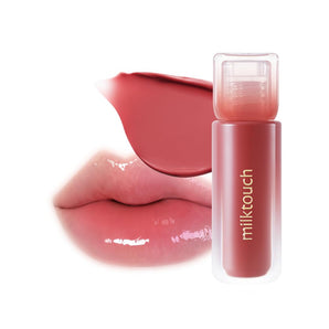 MILK TOUCH Dew Stain Sheer Lip Gloss 06 Rose Demure 4g