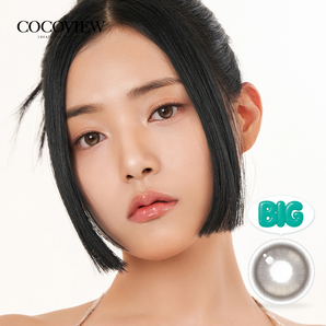 COCOVIEW Glow Brown 1month 0.00D 2ea/1Pack