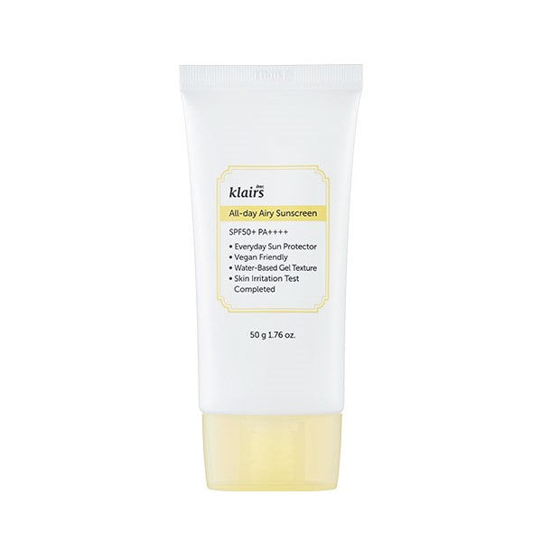 Klairs All-day Airy Sunscreen SPF50+ PA++++ 50ml