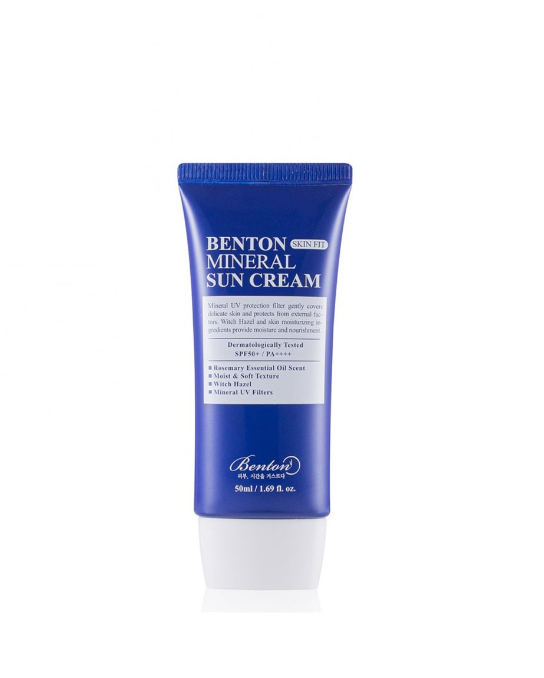 BENTON Skin Fit Mineral Sun Cream SPF50+ PA++++ 50ml