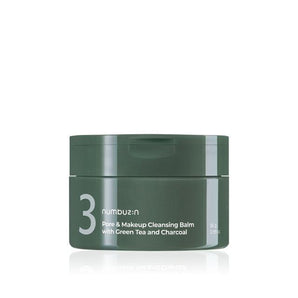 NUMBUZIN No.3 Pore & Makeup Cleansing Balm With Green Tea And Charcoal 85g