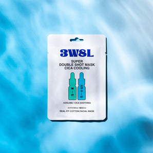 3W8L Super Double Shot Mask Cica Cooling 27mlX1pc