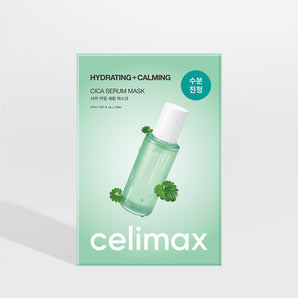 CELIMAX The Real Cica Calming Serum Mask 1ea or 10ea