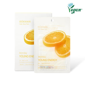 MIXSOON Daily Mask Pack MONDAY Young Energy 20ml/10ea