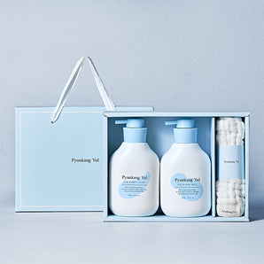 PyunkangYul Kids & Baby Line Gift Set 590mlX2+guazeX1