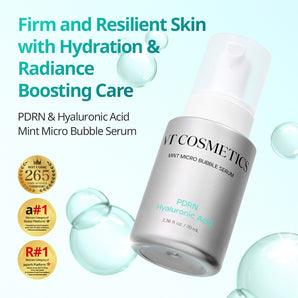 VT Cosmetics PDRN Hyaluronic Acid Micro Bubble Serum 70ml