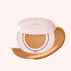 MILK TOUCH All-day Skin Fit Milky Glow Cushion #30N Hazel 15g