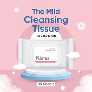 KIZTOZ The Mild Cleansing Tissue 30 sheets X 3ea