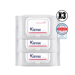 KIZTOZ The Mild Cleansing Tissue 30 sheets X 3ea