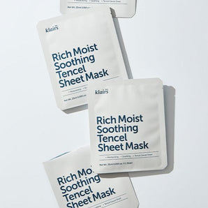 Dear, Klairs Rich Moist Soothing Tencel Sheet Mask 25mlx10pcs
