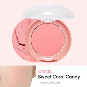 Etude House Lovely Cookie Blusher 4g OR202 Sweet Coral Candy