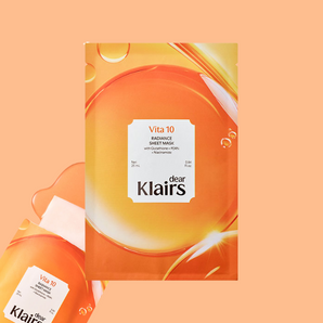 Dear, Klairs Vita 10 Radiance Sheet Mask 25mlX1pc
