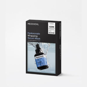 Mediheal Hyaluronate Wrapping Serum Mask Hydrate Dewy 10pcs