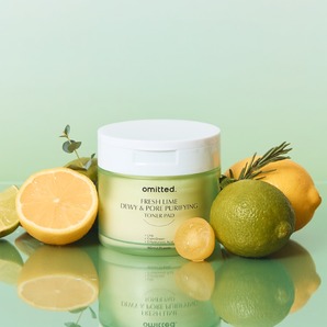 Omitted Fresh Lime Dewy & Pore Purifying Toner Pad 70ea(160ml)