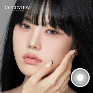 COCOVIEW Mauve Gray 1day 0.00D 10ea/1Pack