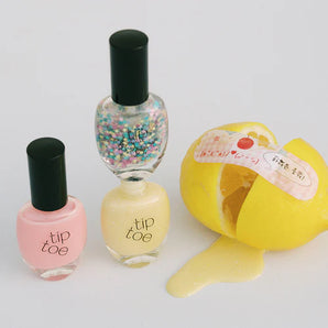 TIPTOE Syrup Glitter & Shimmer Nail Polish 12 Colors