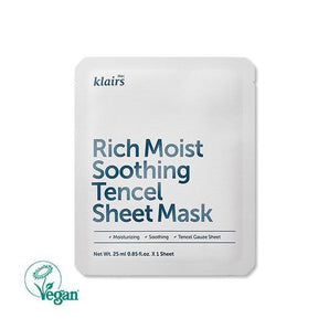 Klairs Rich Moist Soothing Tencel Sheet Mask 25ml x 10ea