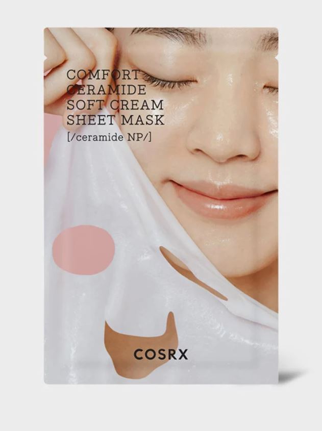 Cosrx Balancium Comfort Ceramide Soft Cream Sheet Mask 1X 26g