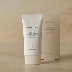 Aromatica Soothing Aloe Mineral Sunscreen SPF50+/PA++++ 50g